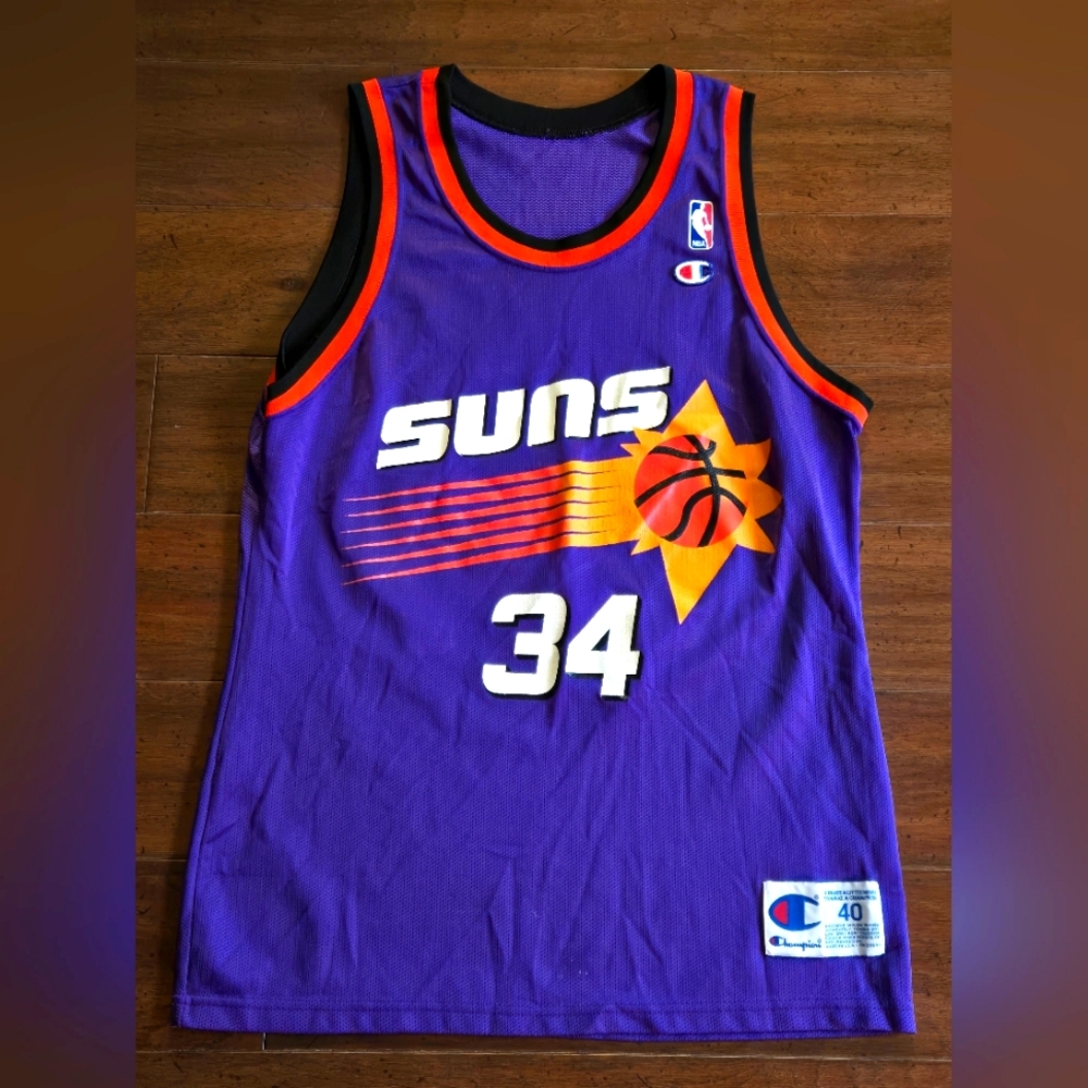 Vintage Phoenix Suns Charles Barkley Champion Jersey